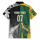 Custom Rugby South Africa New Zealand Greatest Rivals Hawaiian Shirt Tribal Motifs