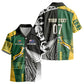 Custom Rugby South Africa New Zealand Greatest Rivals Kid Hawaiian Shirt Tribal Motifs