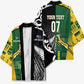Custom Rugby South Africa New Zealand Greatest Rivals Kimono Tribal Motifs
