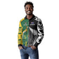 Custom Rugby South Africa New Zealand Greatest Rivals Long Sleeve Polo Shirt Tribal Motifs