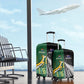 Rugby South Africa New Zealand Greatest Rivals Luggage Cover Tribal Motifs