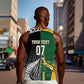 Custom Rugby South Africa New Zealand Greatest Rivals Men Tank Top Tribal Motifs