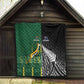 Rugby South Africa New Zealand Greatest Rivals Quilt Tribal Motifs