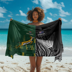 Rugby South Africa New Zealand Greatest Rivals Sarong Tribal Motifs
