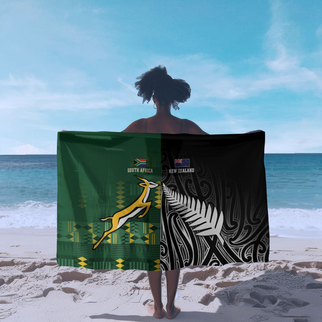 Rugby South Africa New Zealand Greatest Rivals Sarong Tribal Motifs