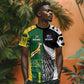 Custom Rugby South Africa New Zealand Greatest Rivals T shirt Tribal Motifs
