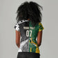 Custom Rugby South Africa New Zealand Greatest Rivals Women V-Neck T-Shirt Tribal Motifs