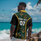 Afro-Jamaica Custom Hawaiian Shirt Reggae Boyz Ethnic Motifs