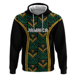 Afro-Jamaica Custom Hoodie Reggae Boyz Ethnic Motifs
