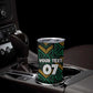 Afro-Jamaica Custom Tumbler Cup Reggae Boyz Ethnic Motifs