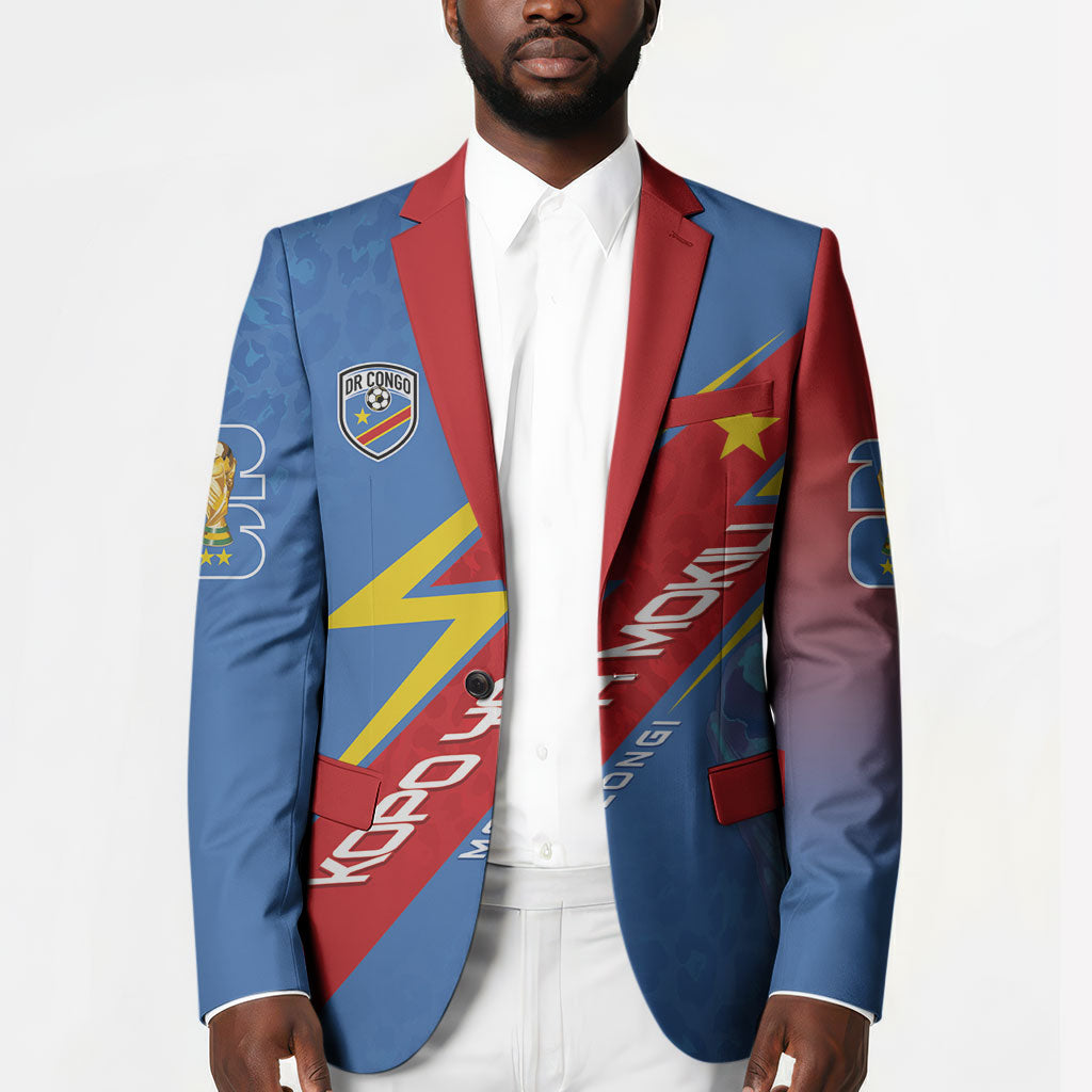 DR Congo 2026 Kopo ya Mokili Custom Blazer Leopards Making History