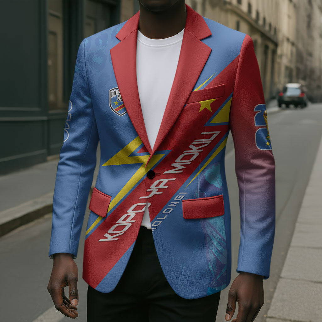 DR Congo 2026 Kopo ya Mokili Custom Blazer Leopards Making History