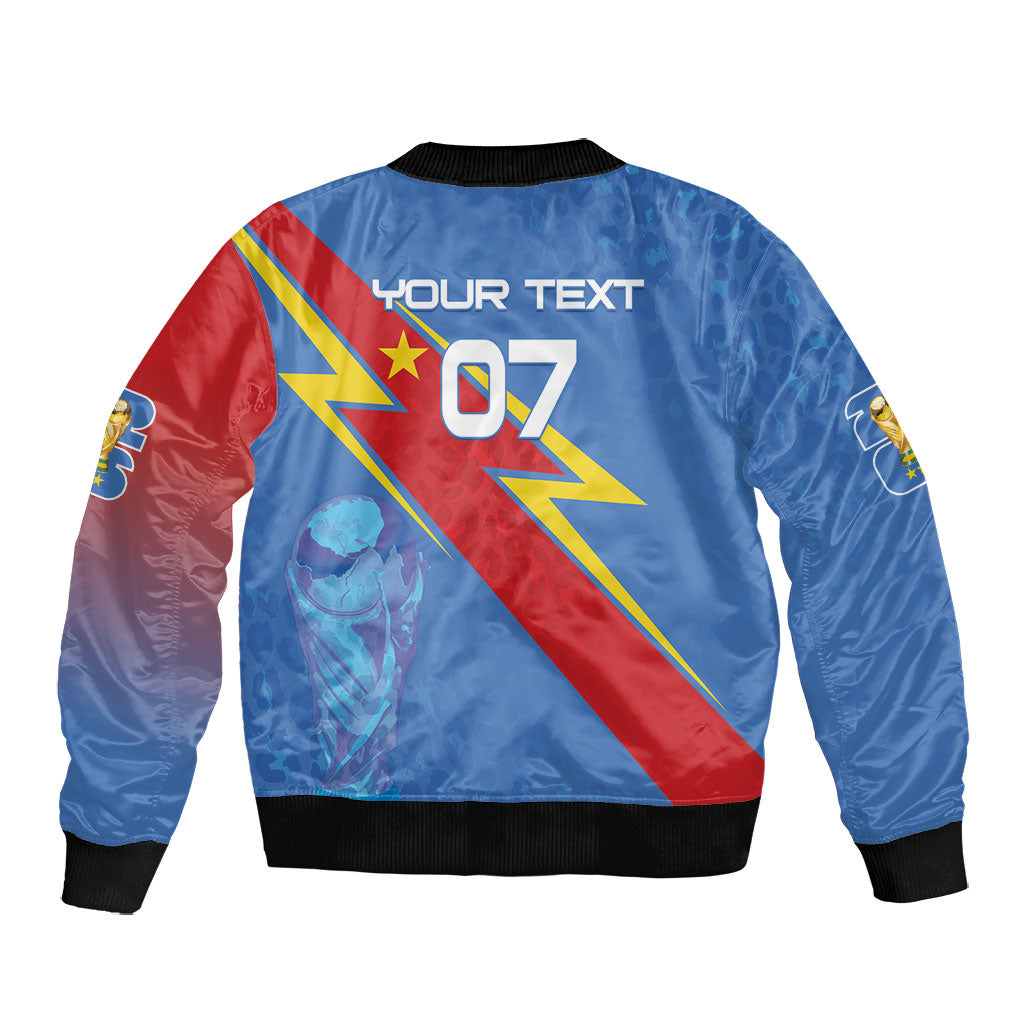 DR Congo 2026 Kopo ya Mokili Custom Bomber Jacket Leopards Making History