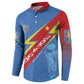 DR Congo 2026 Kopo ya Mokili Custom Button Sweatshirt Leopards Making History