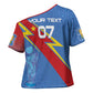 DR Congo 2026 Kopo ya Mokili Custom Cross Shoulder Shirt Leopards Making History
