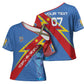 DR Congo 2026 Kopo ya Mokili Custom Cross Shoulder Shirt Leopards Making History
