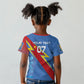 DR Congo 2026 Kopo ya Mokili Custom Kid T shirt Leopards Making History