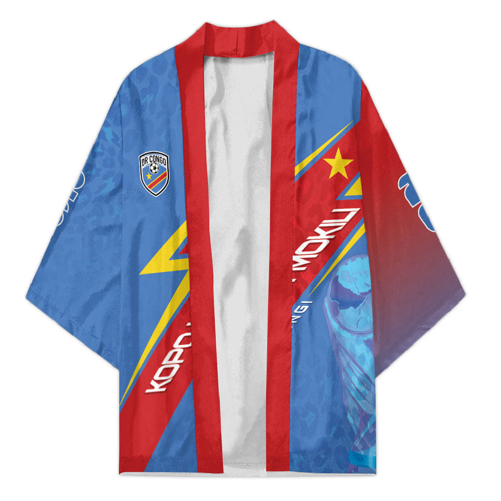 DR Congo 2026 Kopo ya Mokili Custom Kimono Leopards Making History