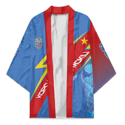 DR Congo 2026 Kopo ya Mokili Custom Kimono Leopards Making History