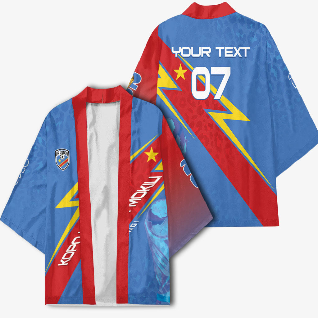 DR Congo 2026 Kopo ya Mokili Custom Kimono Leopards Making History