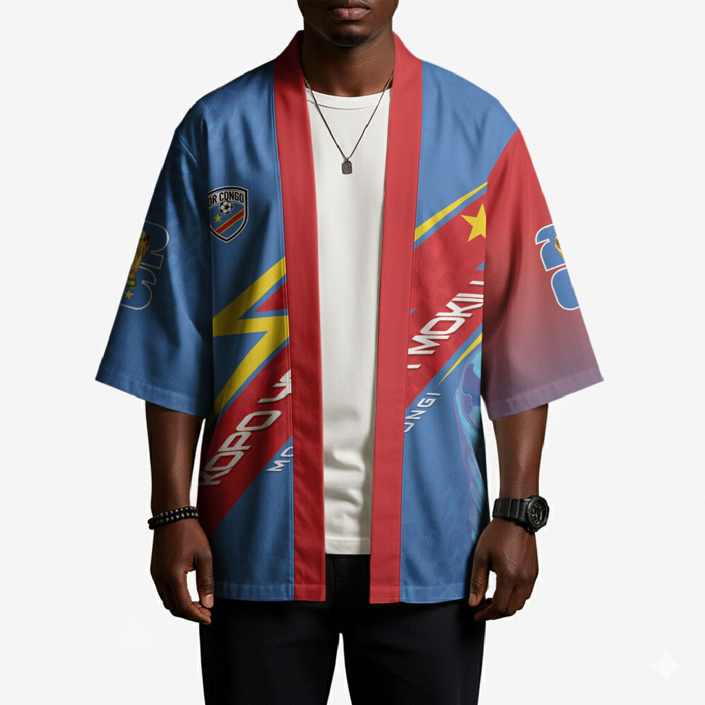 DR Congo 2026 Kopo ya Mokili Custom Kimono Leopards Making History