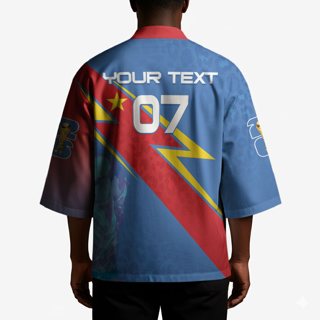 DR Congo 2026 Kopo ya Mokili Custom Kimono Leopards Making History