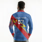 DR Congo 2026 Kopo ya Mokili Custom Long Sleeve Polo Shirt Leopards Making History