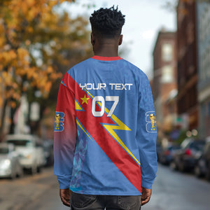 DR Congo 2026 Kopo ya Mokili Custom Long Sleeve Shirt Leopards Making History