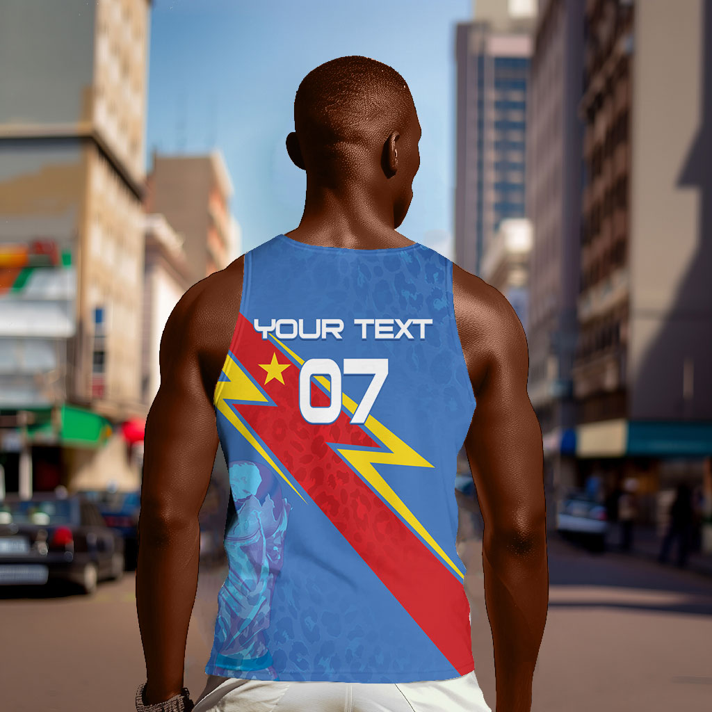 DR Congo 2026 Kopo ya Mokili Custom Men Tank Top Leopards Making History