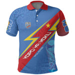 DR Congo 2026 Kopo ya Mokili Custom Polo Shirt Leopards Making History