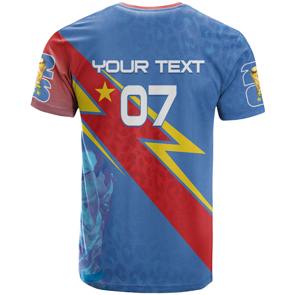 DR Congo 2026 Kopo ya Mokili Custom T shirt Leopards Making History