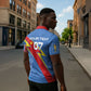 DR Congo 2026 Kopo ya Mokili Custom Zipper Polo Shirt Leopards Making History