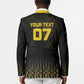 Ghana Black Star Custom Blazer Gold Ananse Spiderweb Inspired