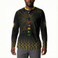 Ghana Black Star Custom Button Sweatshirt Gold Ananse Spiderweb Inspired