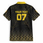 Ghana Black Star Custom Hawaiian Shirt Gold Ananse Spiderweb Inspired