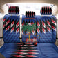 Haiti Afro Christmas Personalized Back Car Seat Cover Festive Vibes
