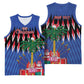 Haiti Afro Christmas Personalized Basketball Jersey Festive Vibes LT7