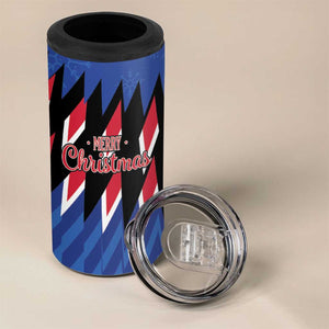 Haiti Afro Christmas 4 in 1 Can Cooler Tumbler Festive Vibes