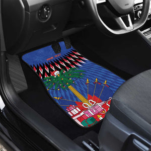 Haiti Afro Christmas Personalized Car Mats Festive Vibes