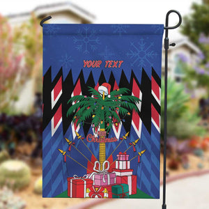 Haiti Afro Christmas Personalized Garden Flag Festive Vibes