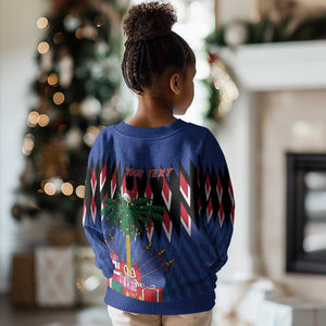 Haiti Afro Christmas Kid Ugly Christmas Sweater Festive Vibes