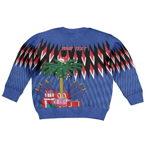 Haiti Afro Christmas Kid Ugly Christmas Sweater Festive Vibes