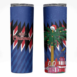 Haiti Afro Christmas Skinny Tumbler Festive Vibes