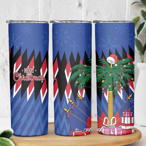 Haiti Afro Christmas Skinny Tumbler Festive Vibes