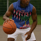 Haiti Afro Christmas Personalized Sleeveless Hoodie Festive Vibes - African Pride