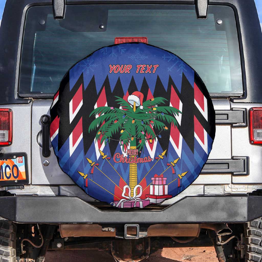 Haiti Afro Christmas Personalized Spare Tire Cover Festive Vibes