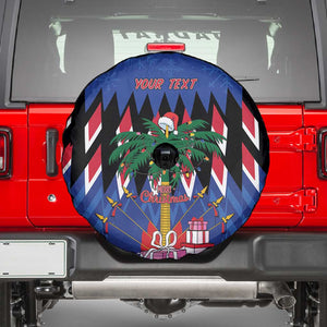 Haiti Afro Christmas Personalized Spare Tire Cover Festive Vibes