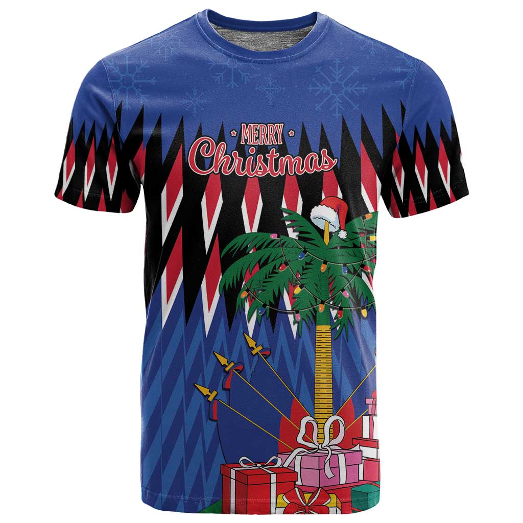 Haiti Afro Christmas Personalized T shirt Festive Vibes