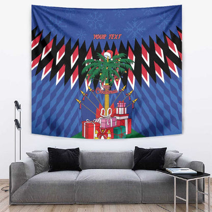 Haiti Afro Christmas Personalized Tapestry Festive Vibes