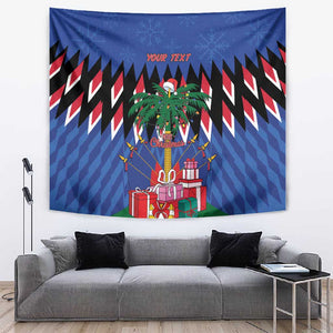 Haiti Afro Christmas Personalized Tapestry Festive Vibes